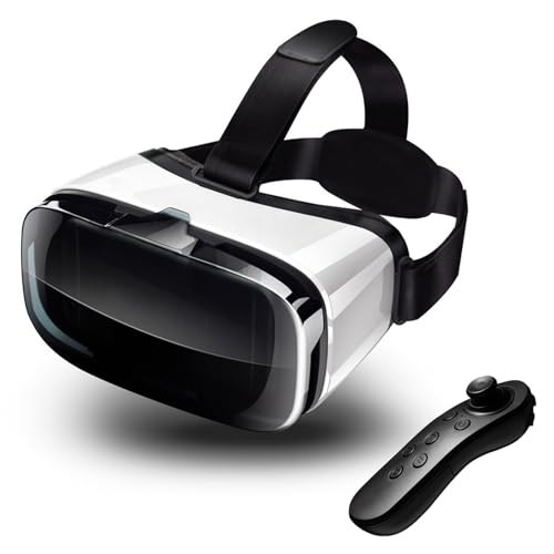 VR Headset for Phone with Controller, Compatible with Black with controller