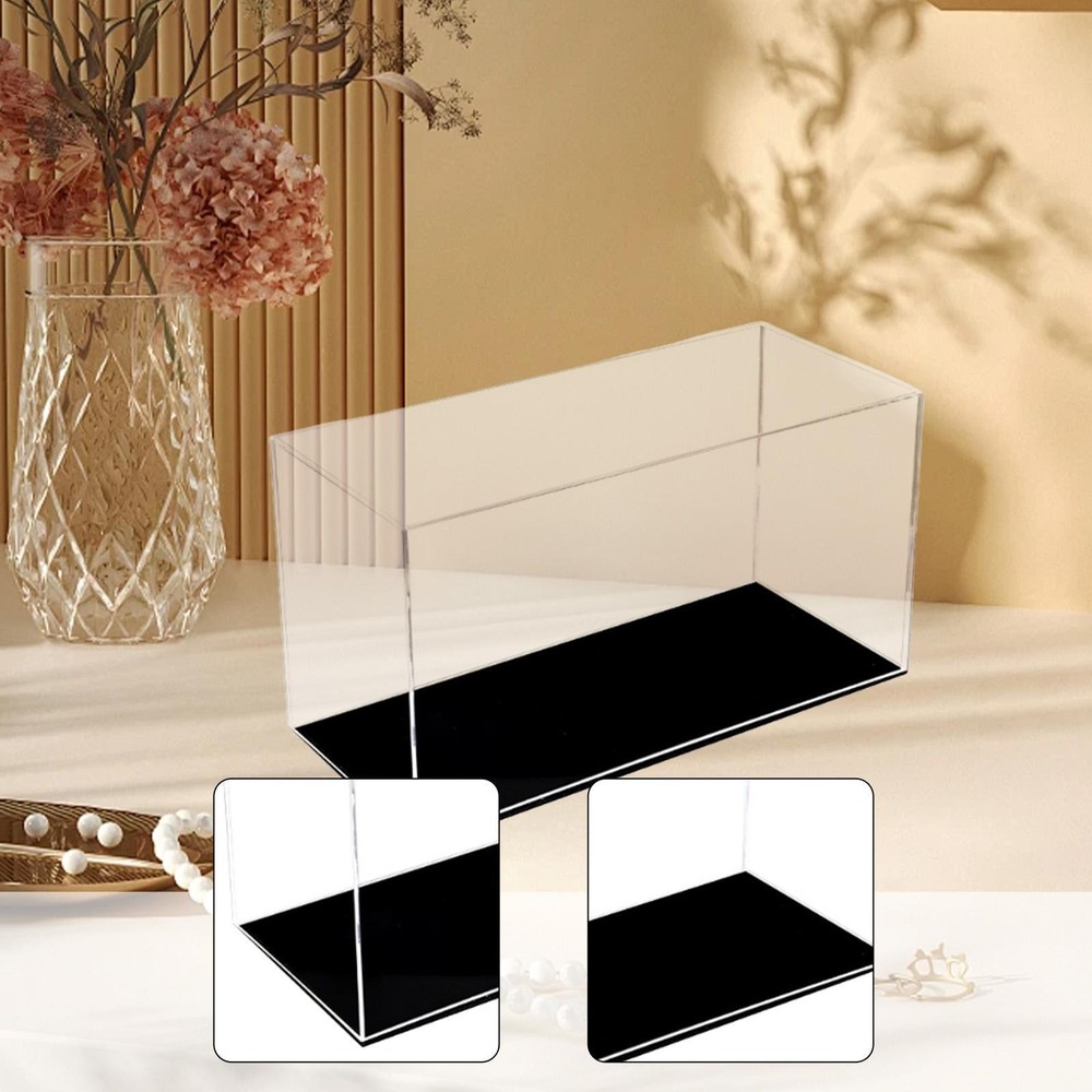 1/9 Scale Model Car Display Case Toy Car Display Box Dustproof Clear Stackable
