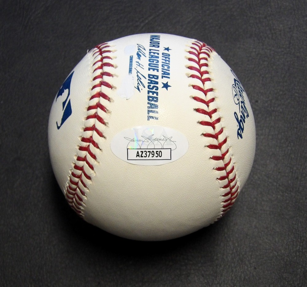 Odalis Perez Signed Rawlings MLB Major League Baseball JSA Authenticated