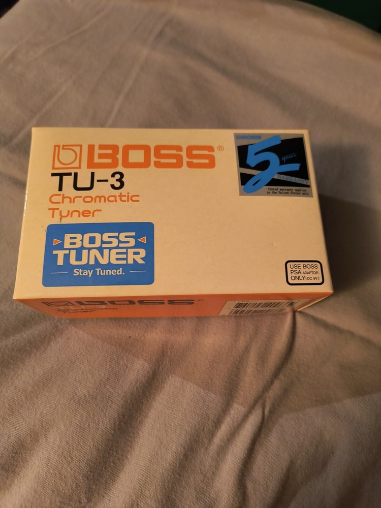 Boss Chromatic Tuner Pedal TU-3