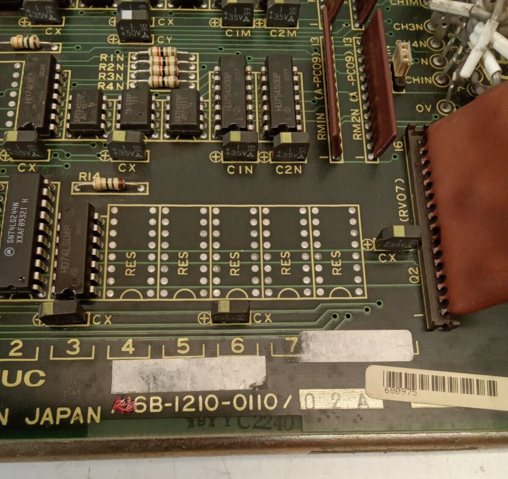 Fanuc A16B-1210-0110/02A Control Board