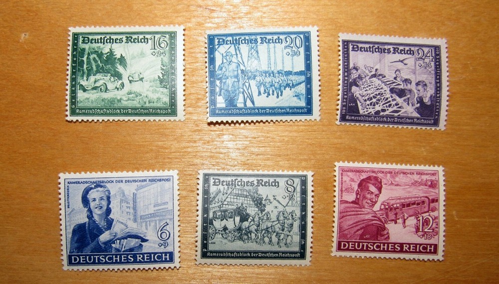 Original-Authentic Relics WW2 WWII German postal message 1944