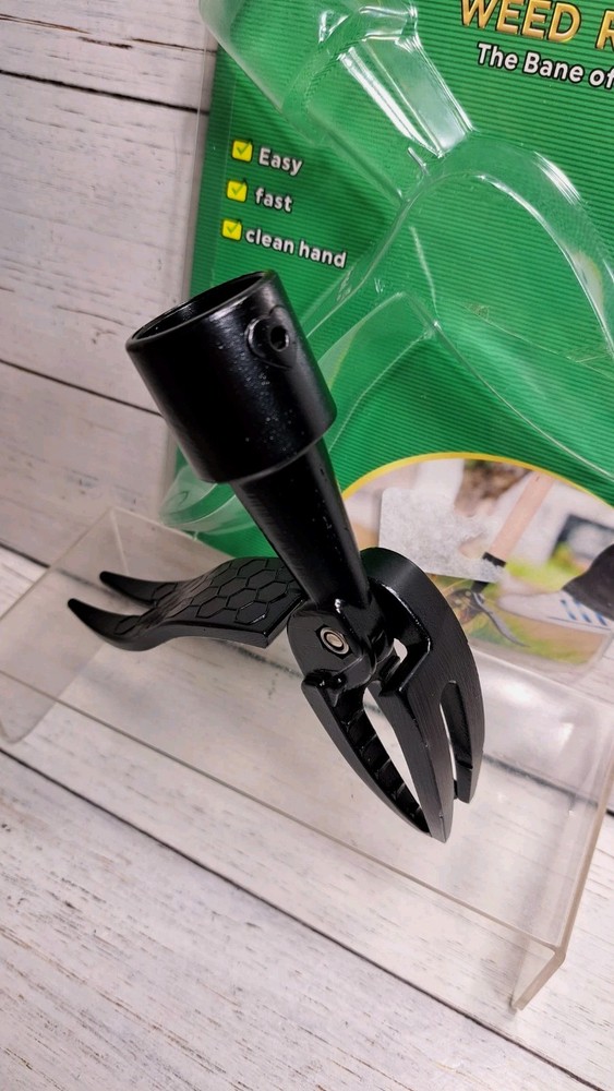 Weed Puller Tool 4 Claw Stand Up Weeder Head For 2.5cm Stick