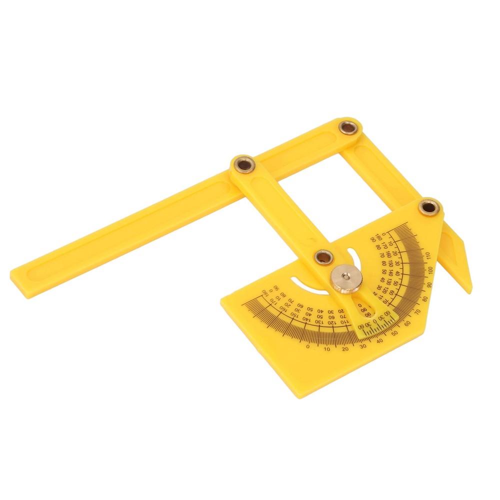 Foldable Protractor Corner Angle Finder 4 Links Design For Woodworking Projects