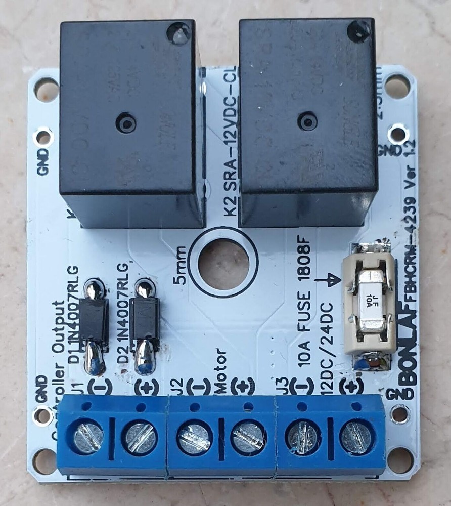 12V 24V 10Amp Relay Module Solar Panel Sun Tracking Controller DIY On Board Fuse
