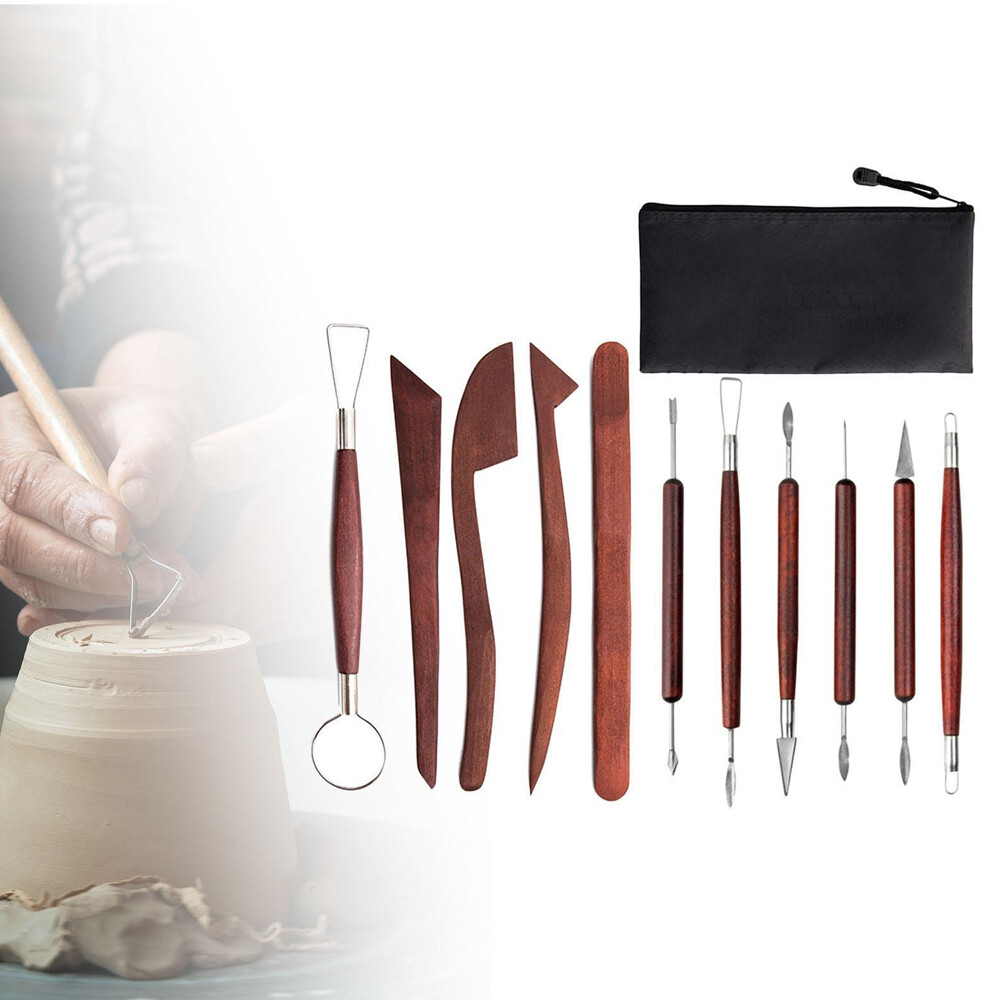 24x Clay Sculpting Wax Carving Pottery Tools Modeling assorted pottery