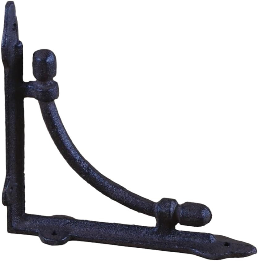 6 Medium Cast Iron Shelf Brackets Corbels 6 1/2" X 6 1/2"
