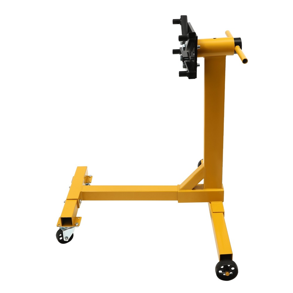 Carbon Steel Engine Stand with 360° Rotation and 1000 lbs Load Capacity