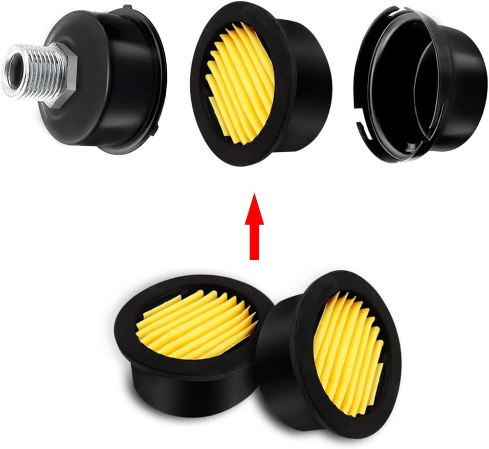 4pcs Air Compressor Replacement Filter Elements,Air 4 Count (Pack of 1)
