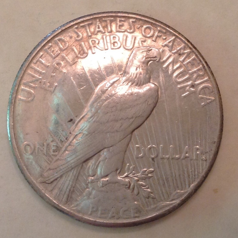 1928 Peace Silver Dollar cd