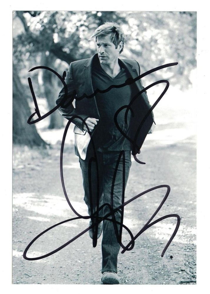 Aaron Eckhart Signed Autographed 4 x 6 Photo Actor A
