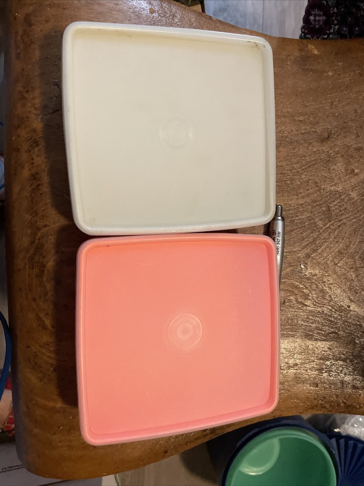 LOT OF 2 TUPPERWARE SANDWICH KEEPERS