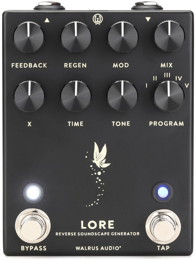 Walrus Audio Lore Reverse Soundscape Generator Pedal - Black