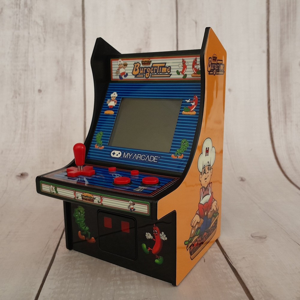 Burger Time Mini Arcade Video Game Myarcade