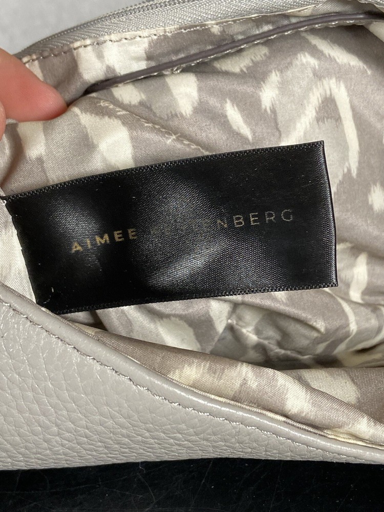 aimee kestenberg Corfu Convertible Grey Shoulder Bag Medium