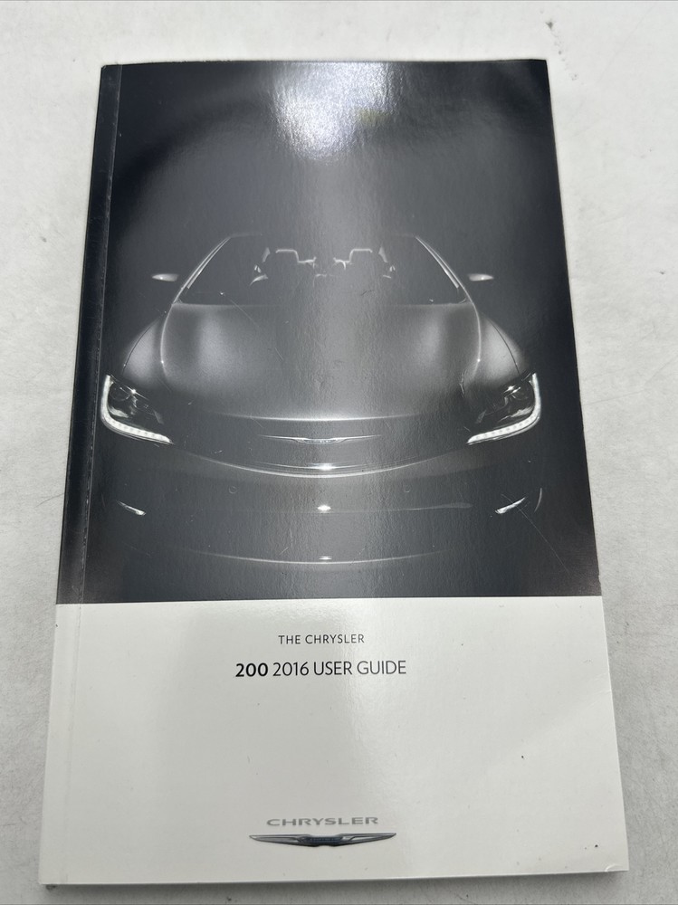 2016 Chrysler 200 user guide