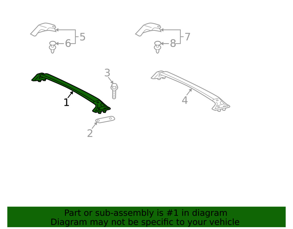 Genuine GM Front Support 19184000