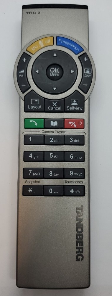 Tandberg TRC3 Remote Control for Video Conference