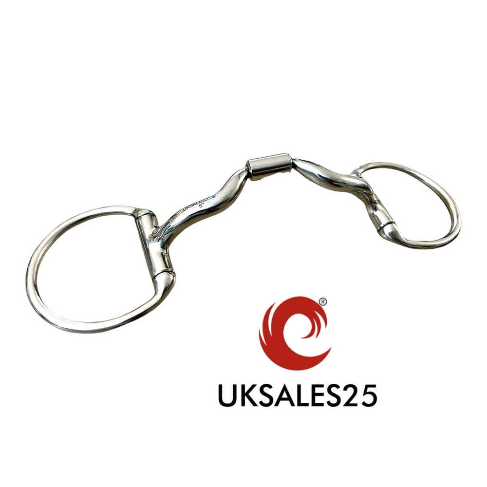 Western Dee Eggbutt Comfort Snaffle Bit with Copper Inserts *SAME DAY DISPATCH*