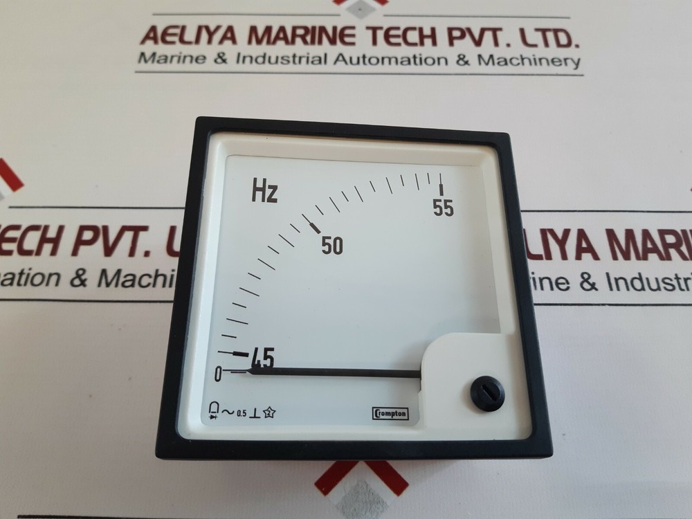 Crompton e244-41s-g-ry-ag-ag frequency meter