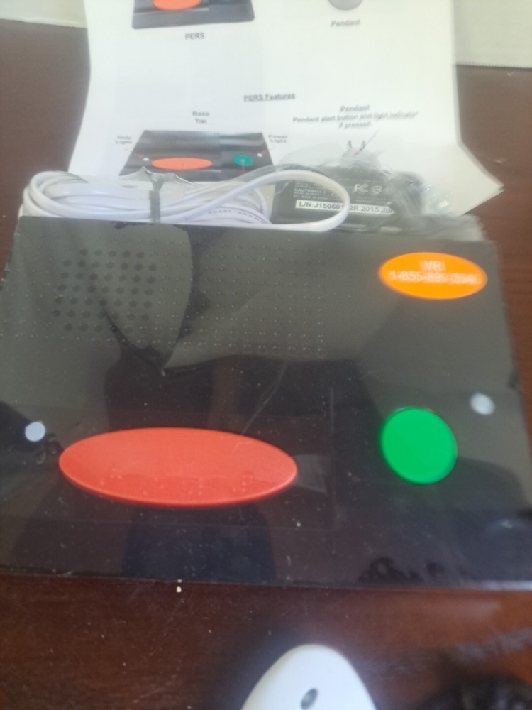 Senior Alert System With Pendant