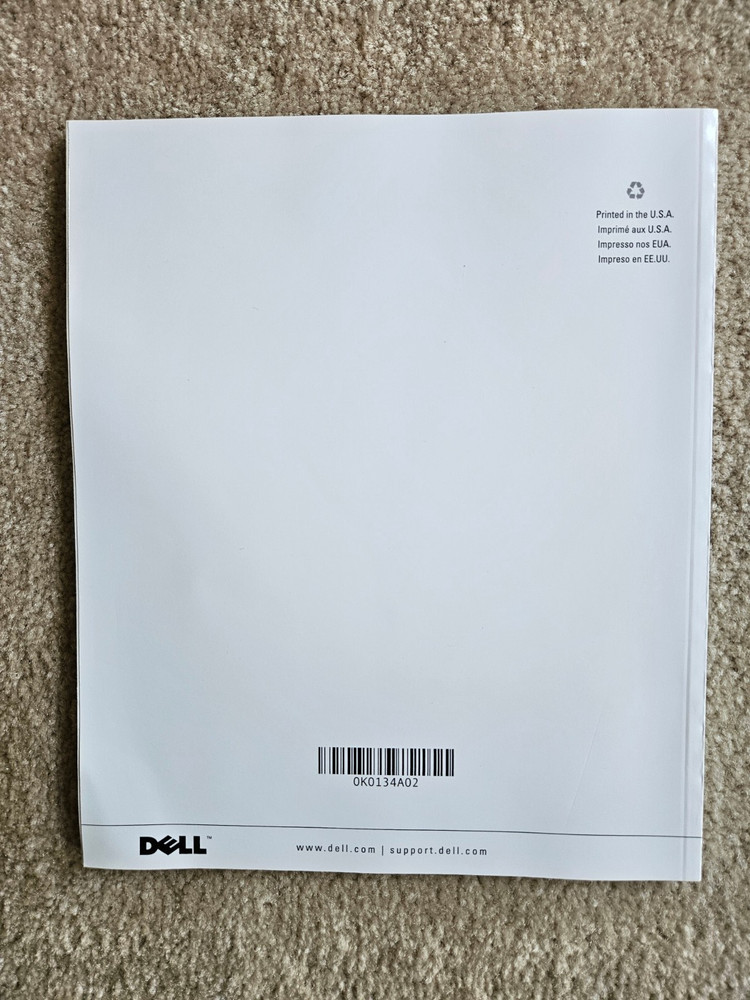 Dell Latitude D800 System Information Guide Manual (Paperback, 2004)