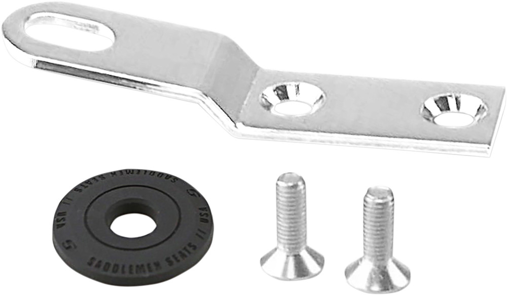 SADDLEMEN - 10545CB - Seat Bracket - Chrome - 1/4"-28