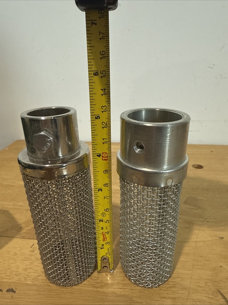 Titan Inlet Strainer 0509762A / 2 Pack Different Size Check