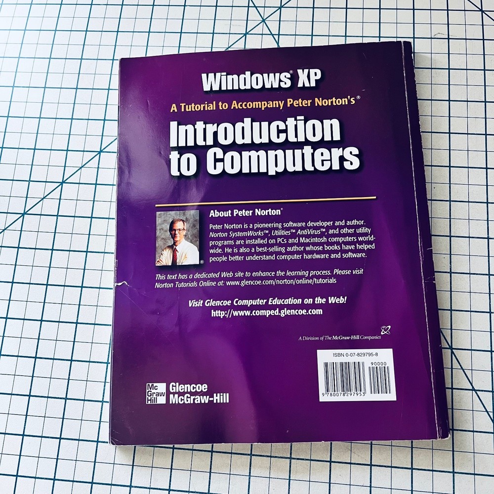 Windows XP Peter Norton Introduction to Computers Manual 2003 with CD-ROM Book