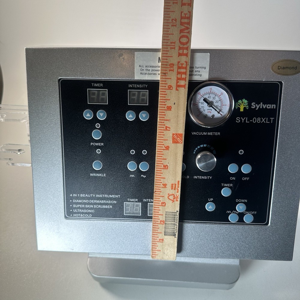 Sylvan Diamond Microdermabrasion 4 Function Unit Model SYL-08XLT Main Unit Only