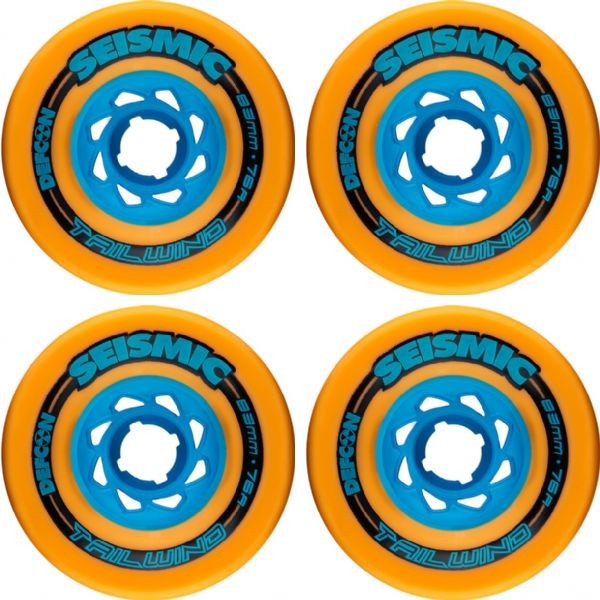 Seismic Tailwind 83mm 76A Mango/Blue