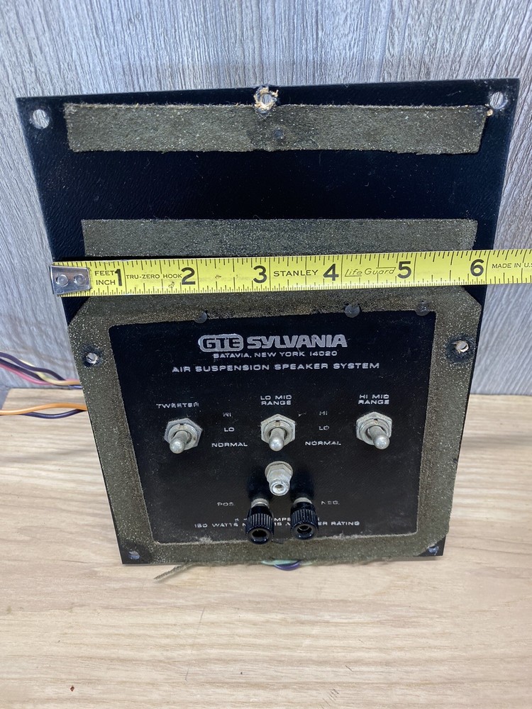 GTE Sylvania AS225A Crossover Working Original Replacement Part