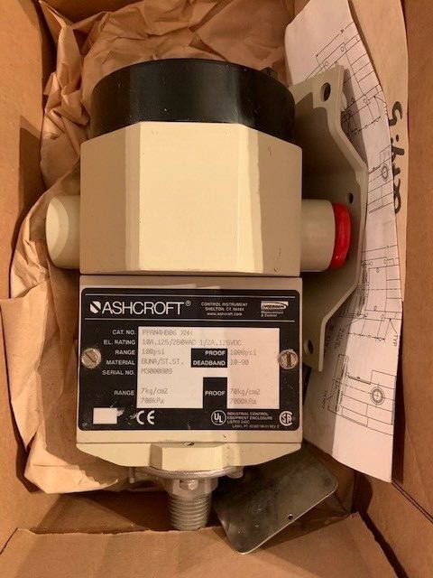 Ashcroft PPAN4HB06 XNH Pressure Switch
