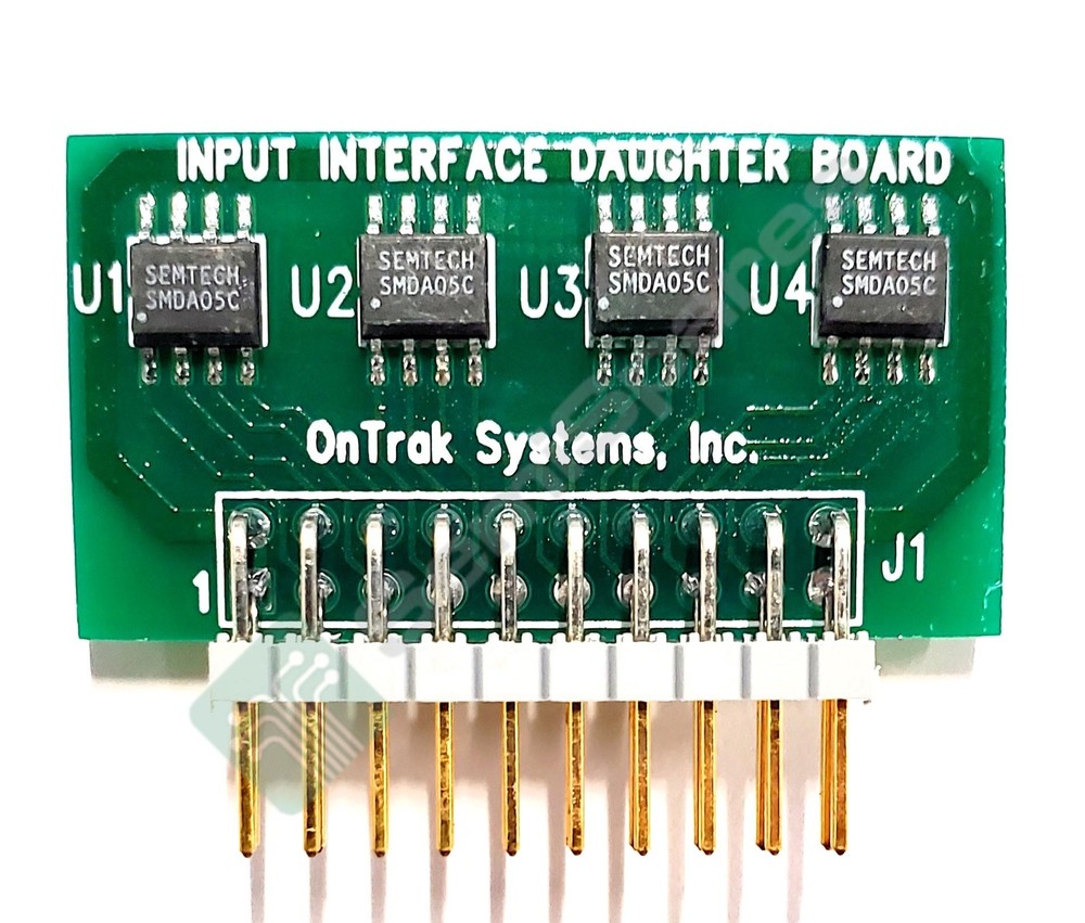10pcs. ONTRAK SYSTEMS INC. 22-8875-022 INPUT INTERFACE DAUGHTER BOARD
