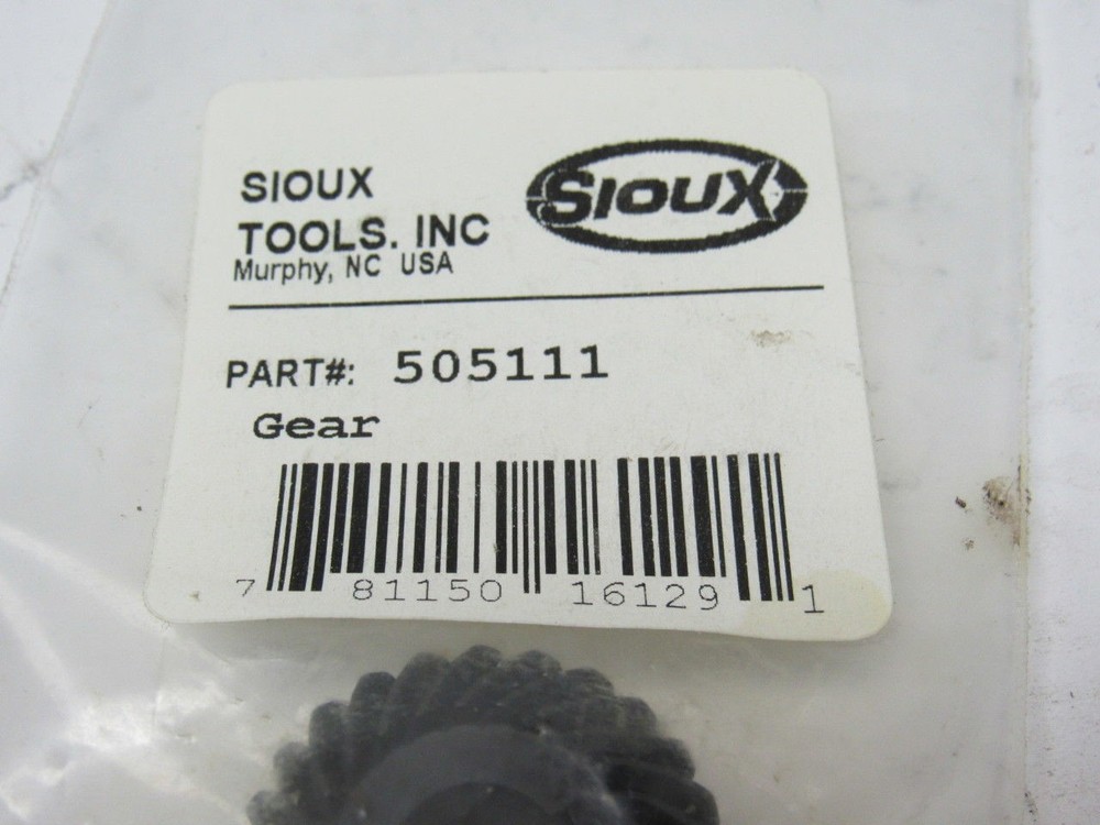 Sioux Tools 505111 Model 5268 Angle Grinder Bevel Gear