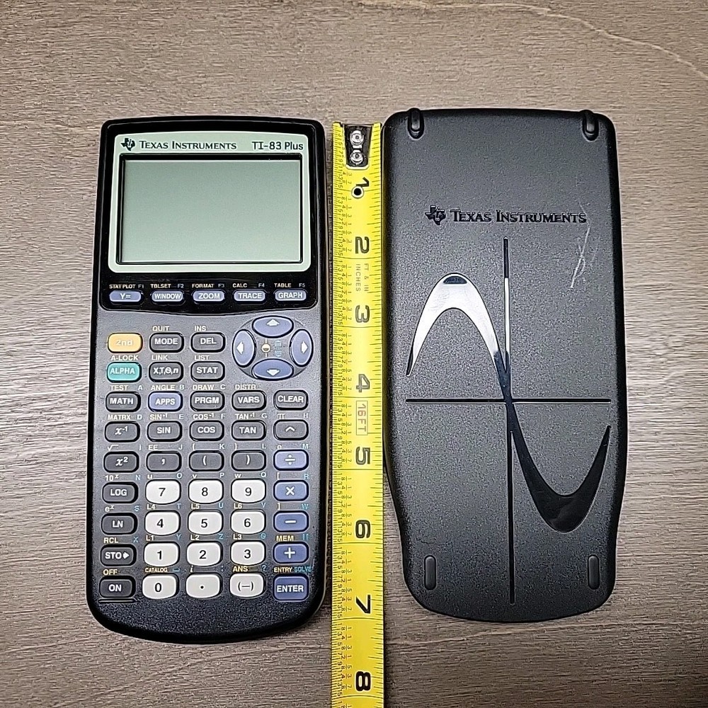 TI-83 Plus Graphic Calculator Texas Instruments - Tested Works - REF B
