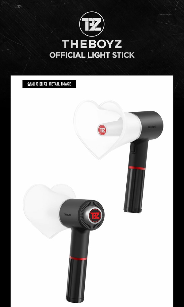 THE BOYZ OFFICIAL MD GOODS LIGHT STICK with Strap, Tracking Code FANLIGHT SEALED
