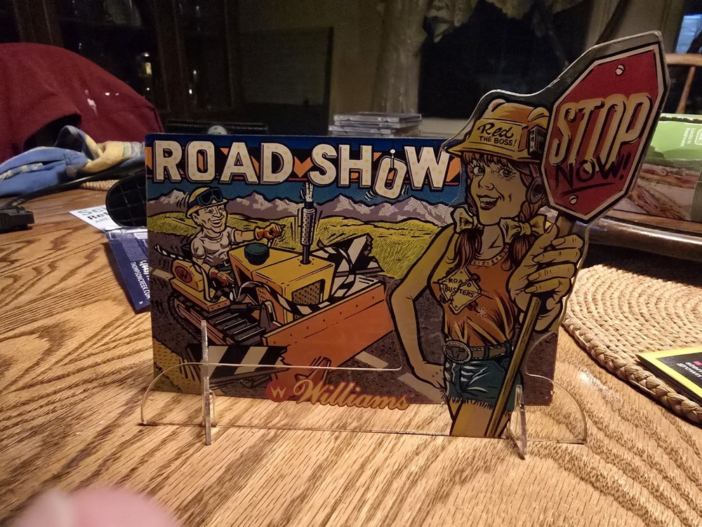 Road Show Exclusive Pinball Plastic