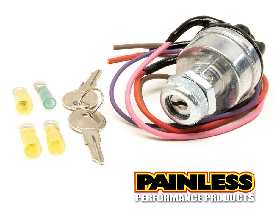 Painless Performance 80529 Universal Ignition Switch 30 Amps with Keys
