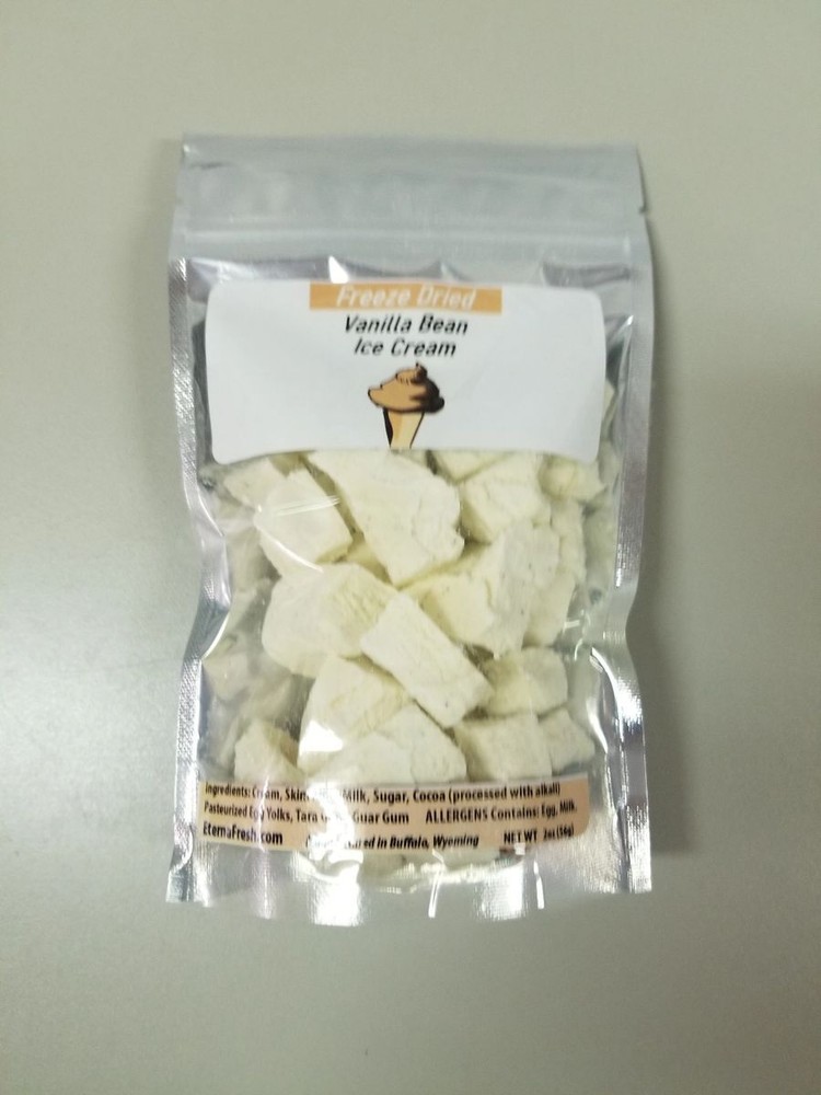 Freeze Dried Vanilla Icecream