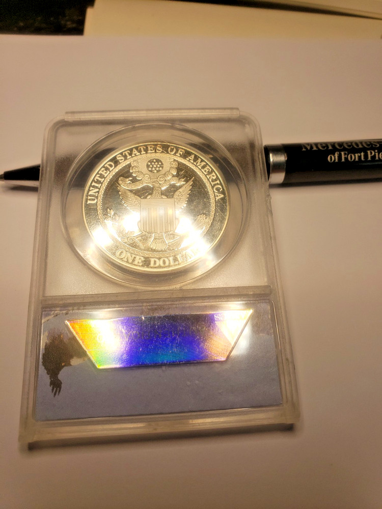 liberty silver bald eagle 2008-p pr70 dcam 1 dollar