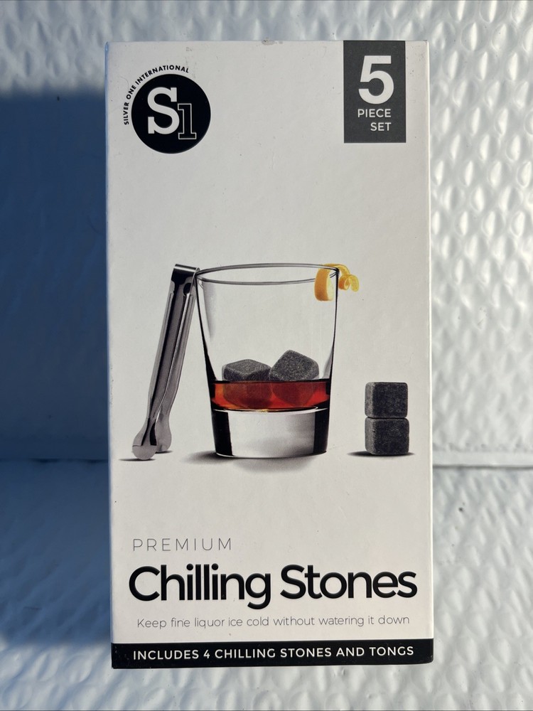 Chilling Stone - 4 Stones and Tong