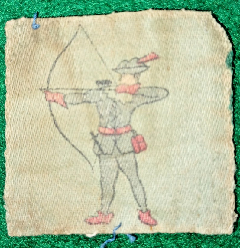 British North Midland District ~ Northern Command Printed Formation Patch WW2