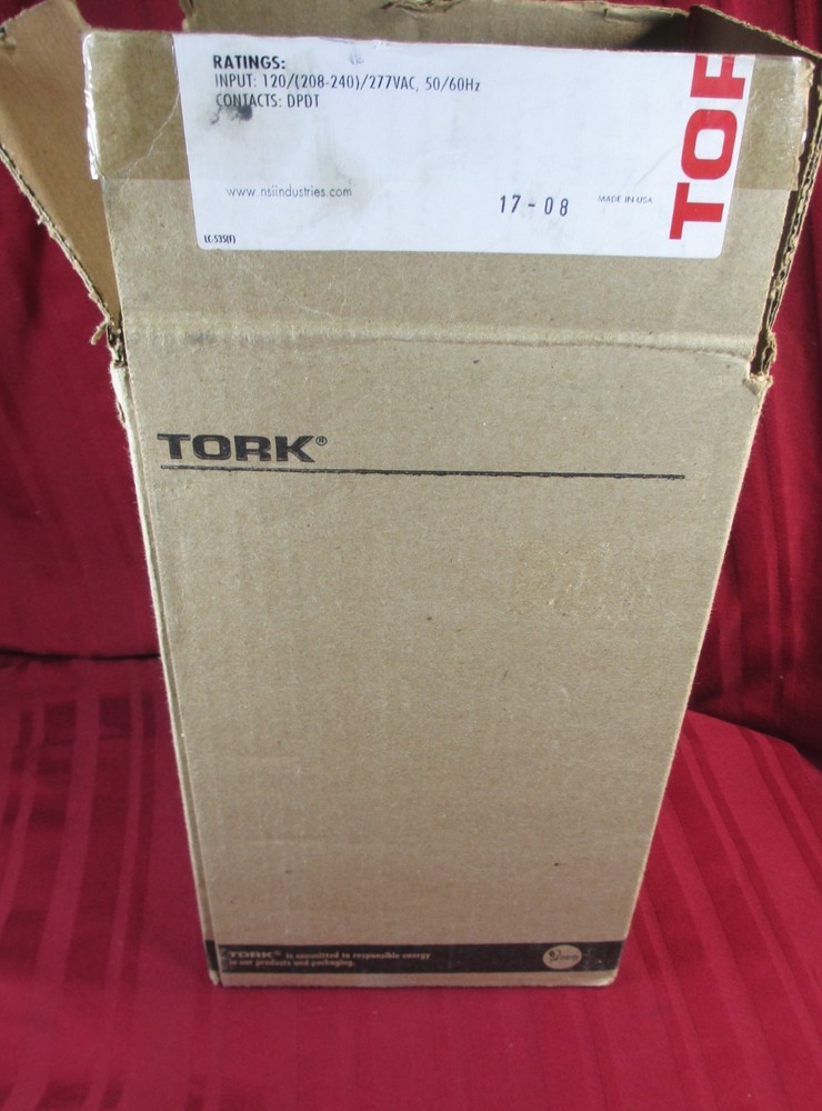 TORK DWZ100B TIME SWITCH TIMER 7 DAY ASTRONOMIC OPTION 120 - 240 VOLT ELECTRONIC