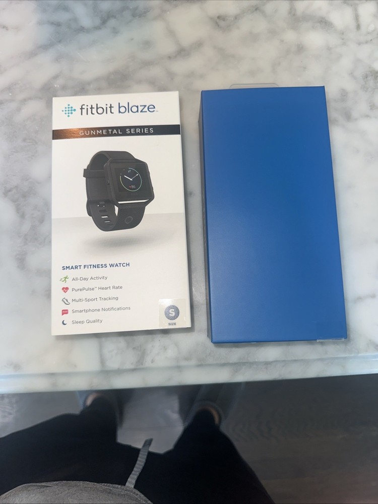 FITBIT BLAZE Empty Box ONLY Gunmetal Series