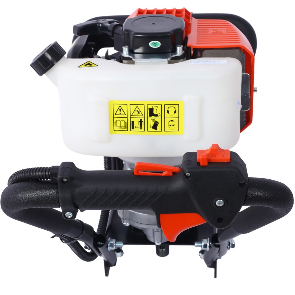 V 52CC 2-stroke petrol post-hole digger Single auger EPA machine