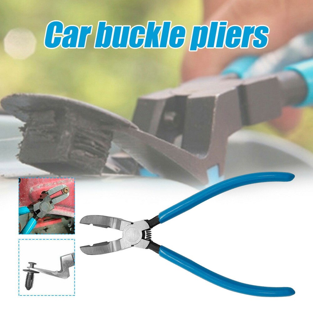 Car Fastener Cutter Clips Panel Puller Plier Tool Push Retainer Pin Rivet Trim