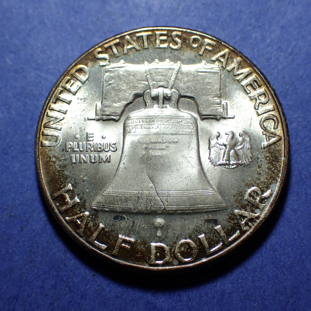 1961 Franklin Half Dollar BU