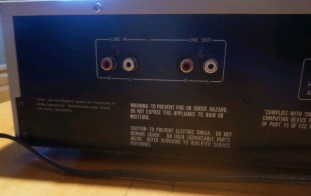 MCS Modular Component Systems Cassette Deck 683-3575 - WORKS - w/ORIGINAL BOX!