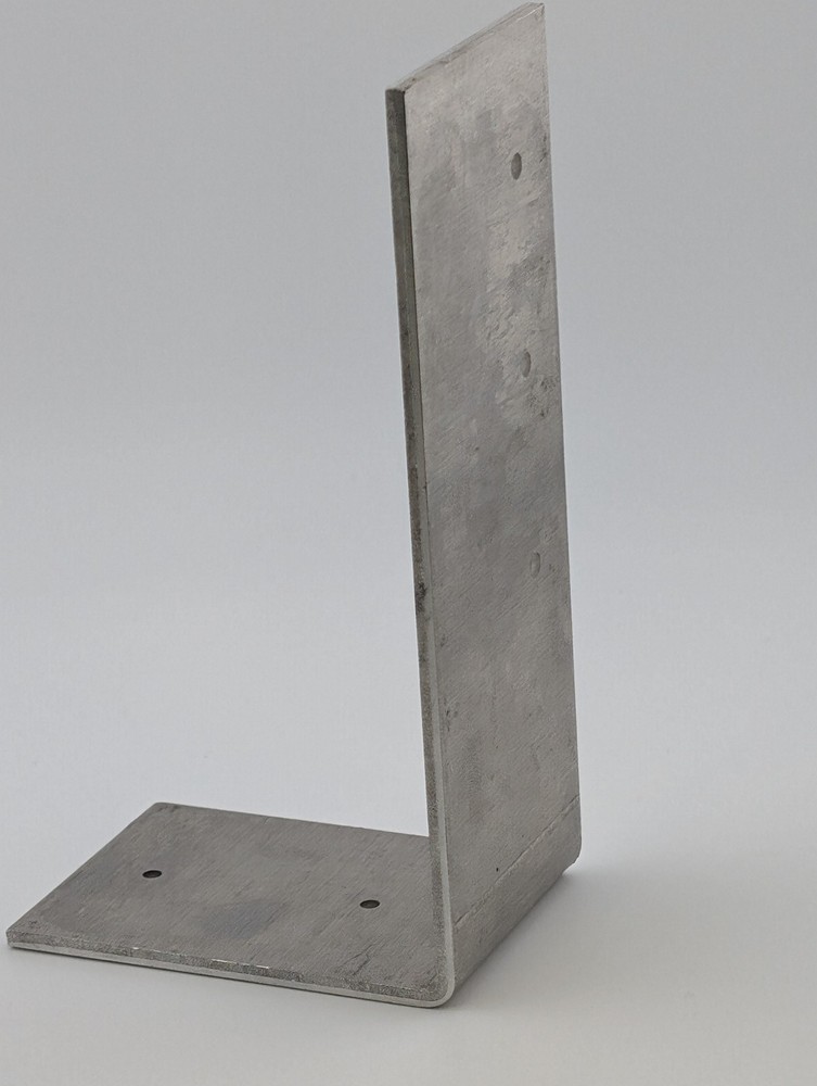 Aluminium Right Angle Mounting Bracket 5-1/2" x 3" (2 Pack)